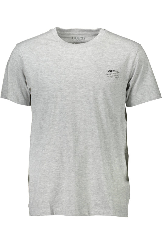 Guess Jeans T-Shirt Maniche Corte Uomo Grigio"" - mem39