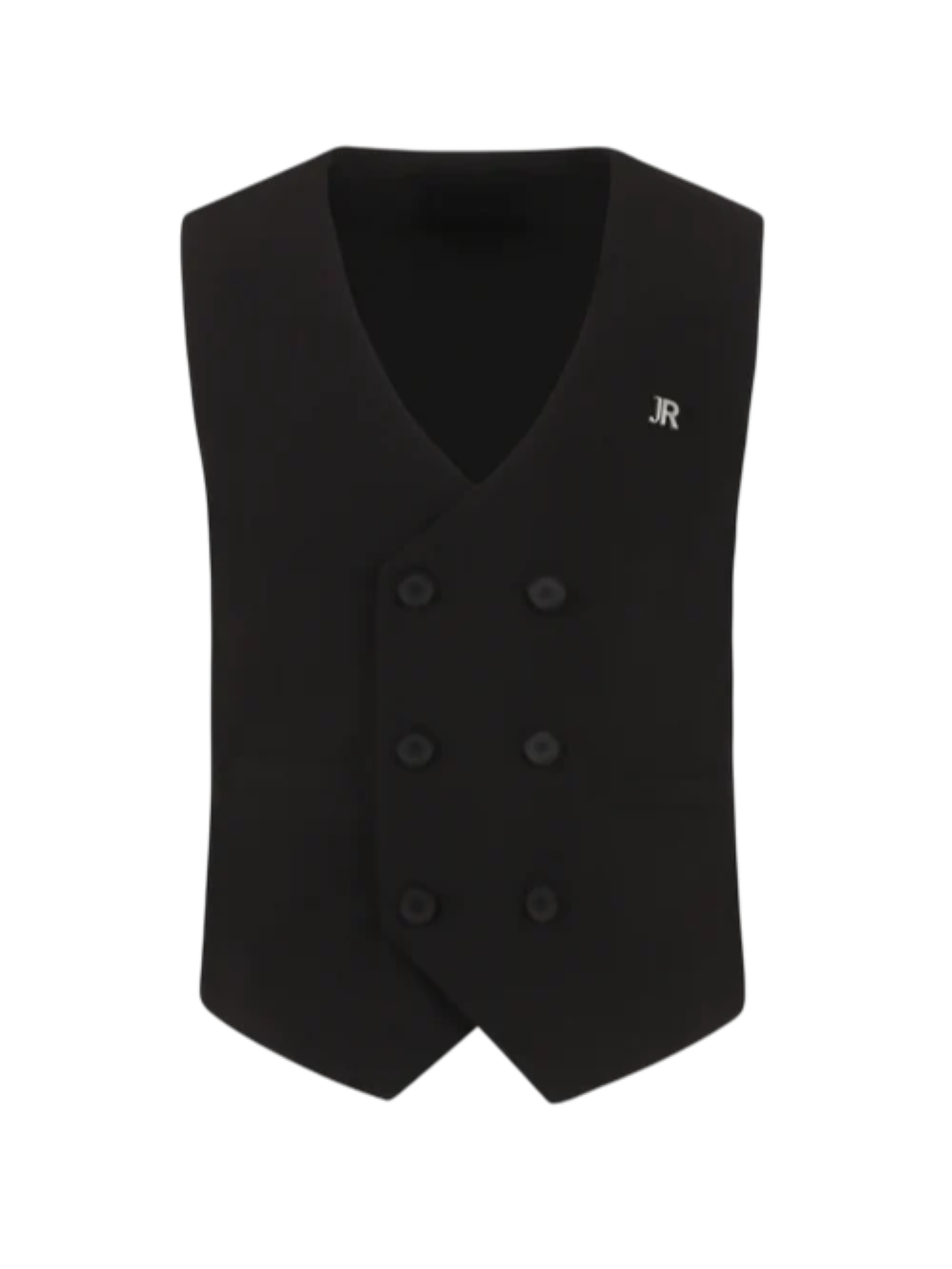 John Richmond gilet doppiopetto Umben nero