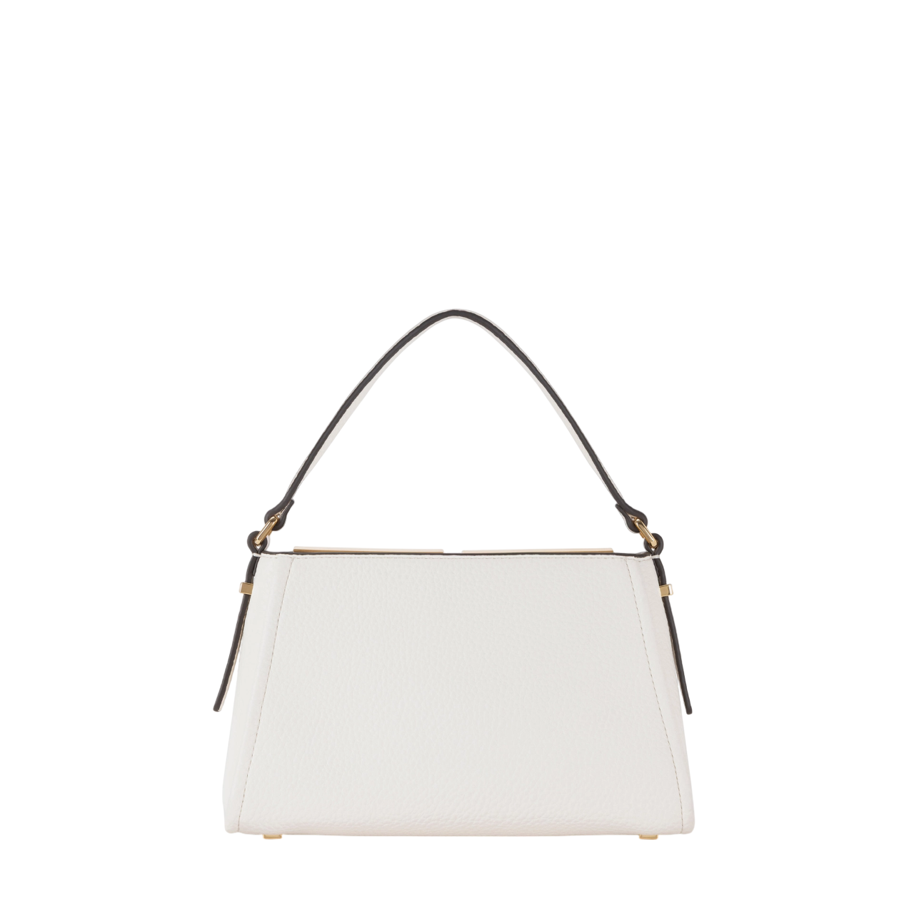 Elisabetta Franchi borsa in ecopelle con logo bianco latte