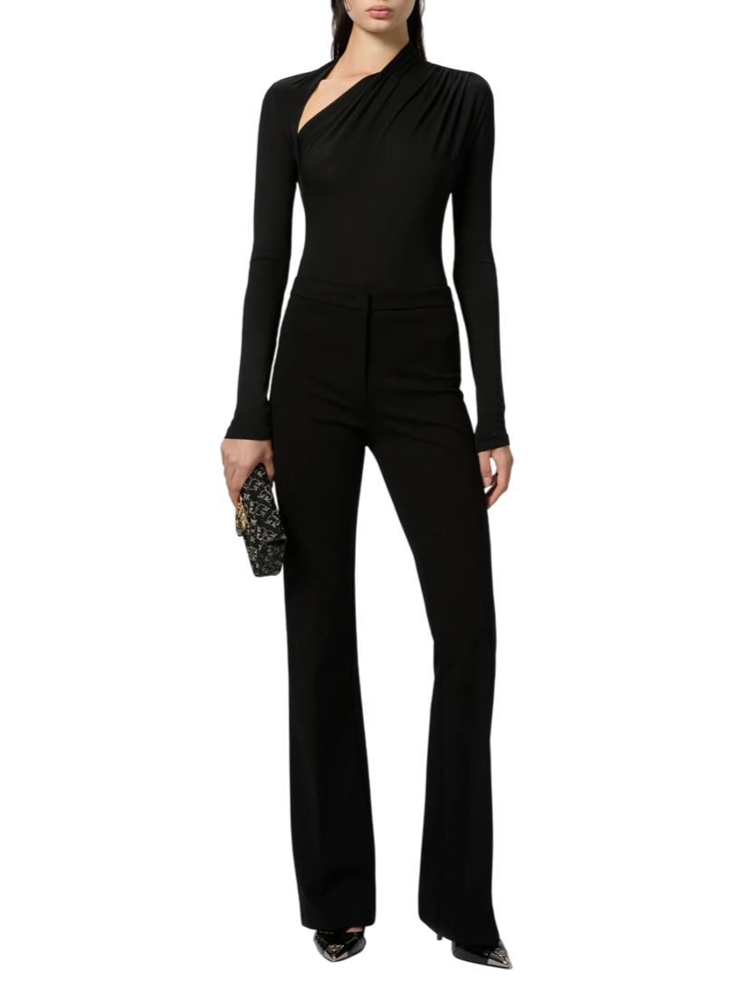 Pinko pantaloni a zampa Hulka nero