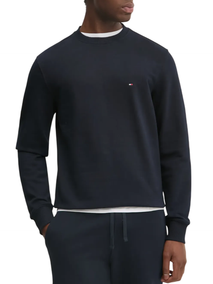 Tommy Hilfiger felpa girocollo Essential blu