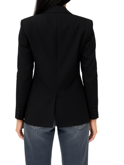 Vicolo giacca blazer monopetto nero