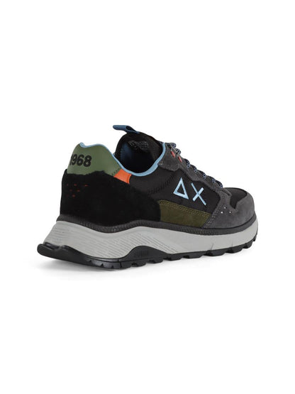 Sun68 sneakers uomo Fire Camping nero