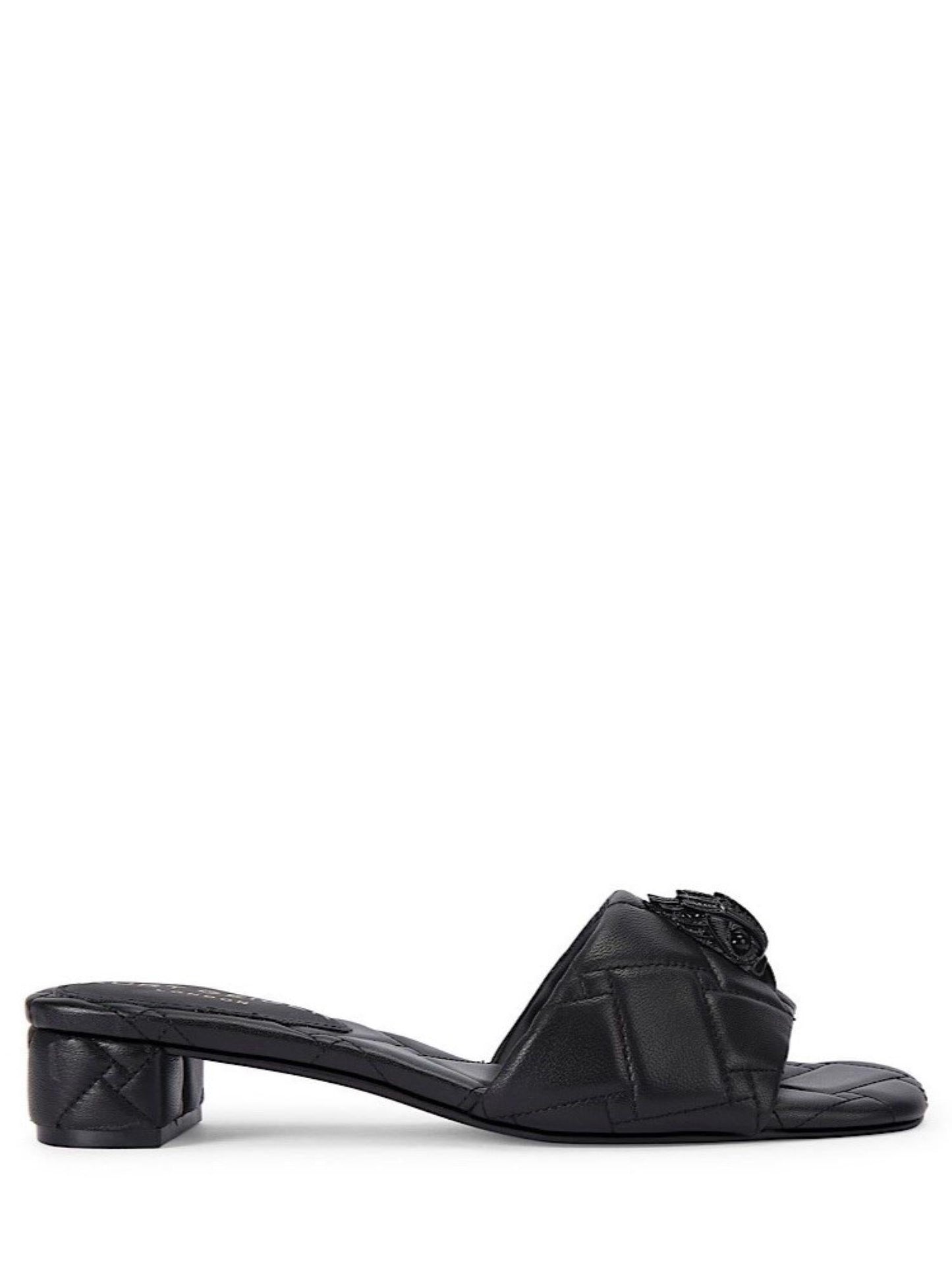 Kurt Geiger ciabatte in pelle trapuntata Kensington nero