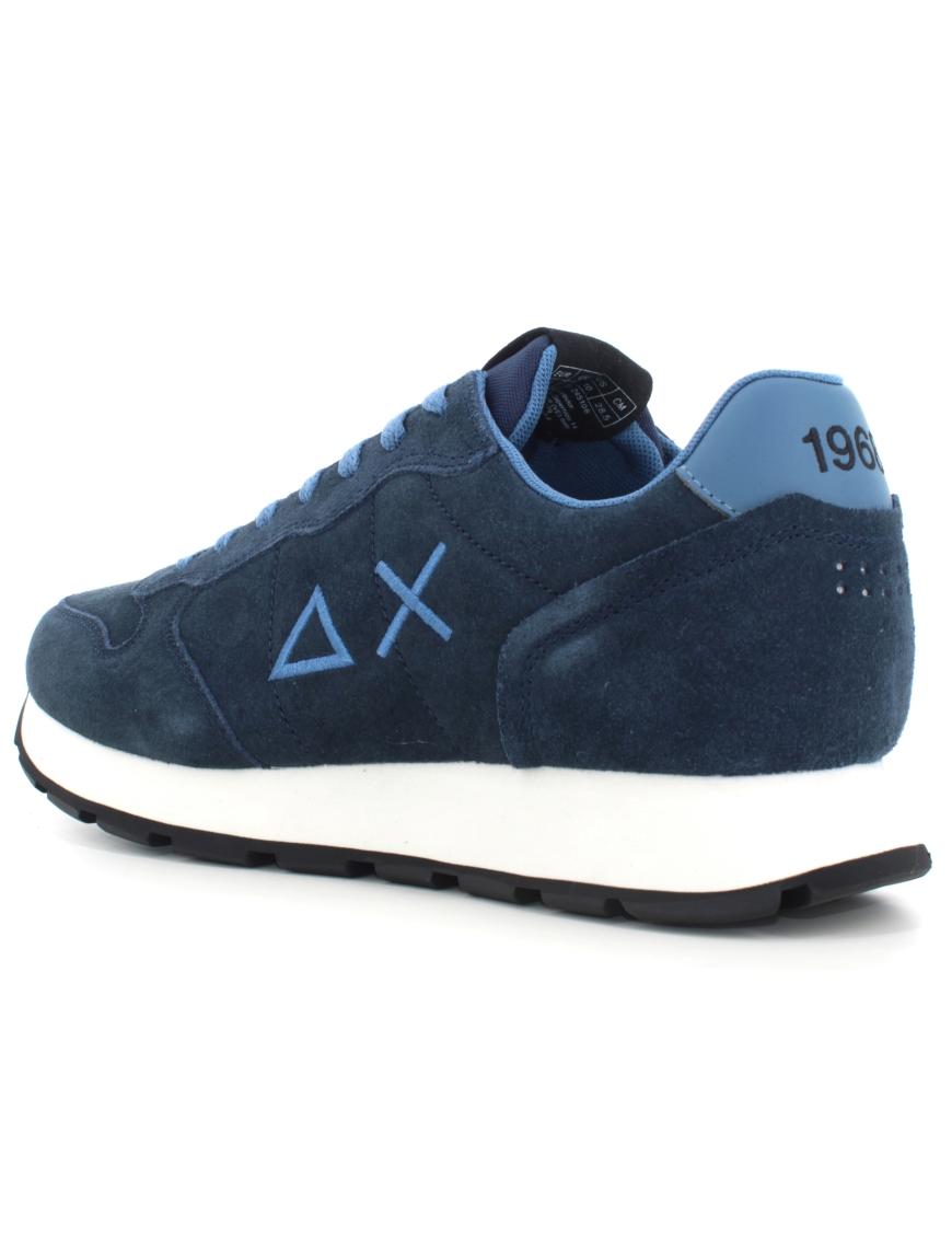 Sun68 sneakers uomo Tom Suede blu