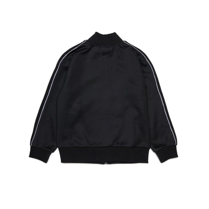 Diesel felpa con zip bambino Slockd nero