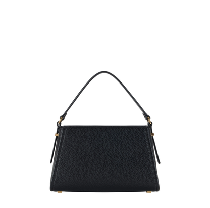 Elisabetta Franchi borsa in ecopelle con logo nero