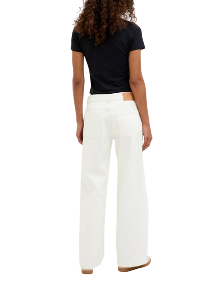 Jjxx jeans gamba larga beige