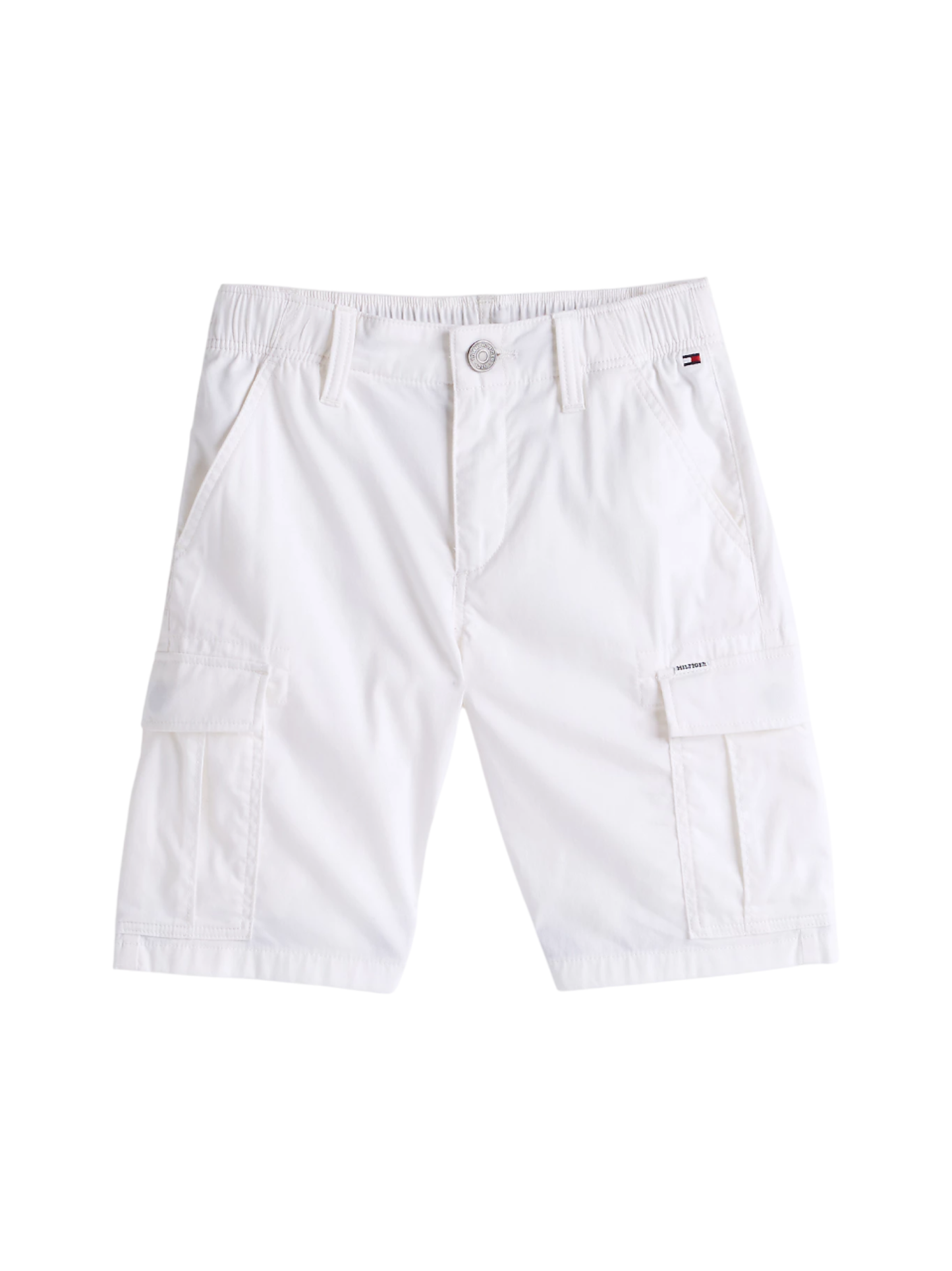 Tommy Hilfiger bermuda cargo Woven bianco