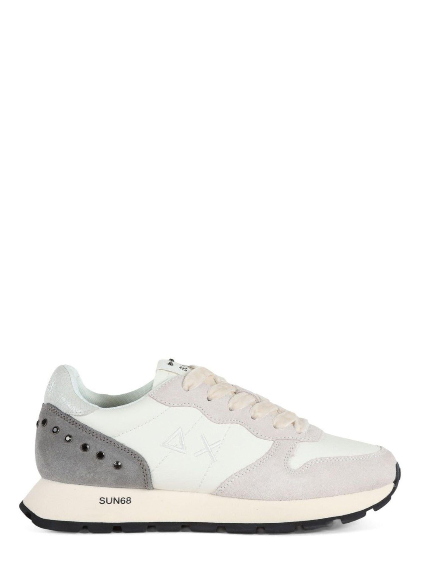 Sun68 sneakers Ally Studs panna grigio