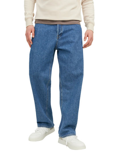 Jack&Jones jeans Alex baggy lavaggio blu