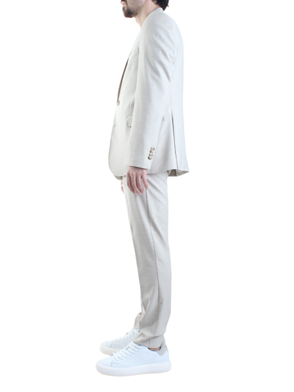 Mulish abito da uomo con giacca monopetto color sabbia