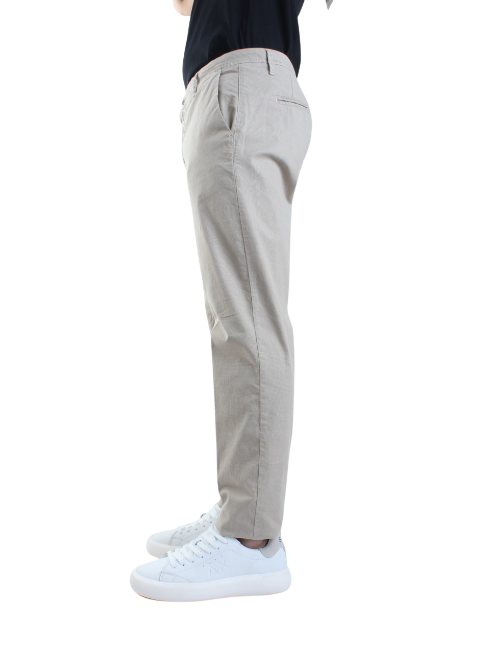 Rar pantaloni chino Cuba in cotone color sabbia