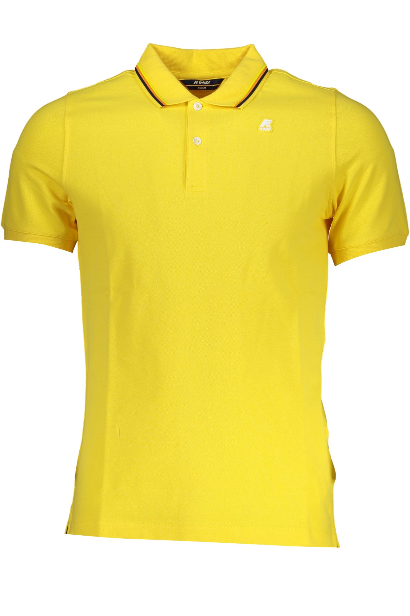 K-Way Polo Maniche Corte Uomo Giallo"" - mem39