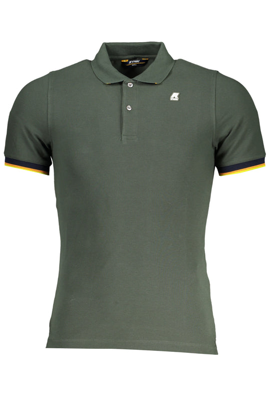 K-Way Polo Maniche Corte Uomo Verde"" - mem39