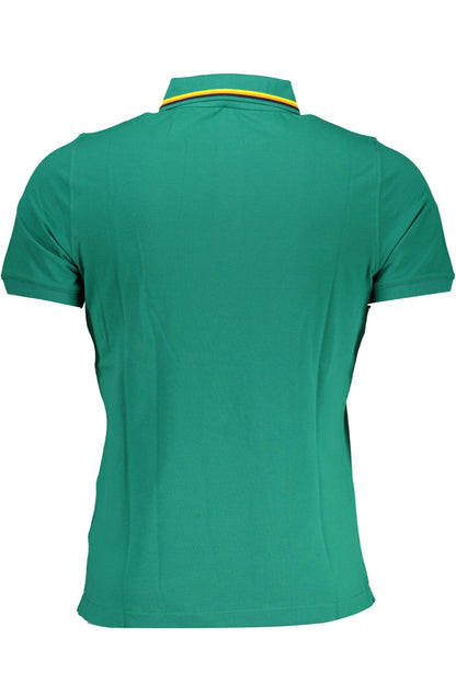 K-Way Polo Maniche Corte Uomo Verde"" - mem39