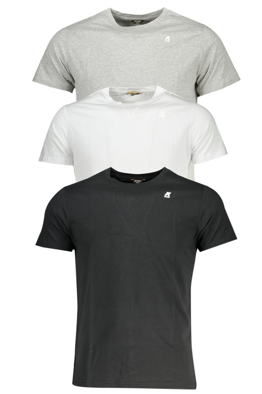 K-Way T-Shirt Maniche Corte Uomo Bianco - mem39