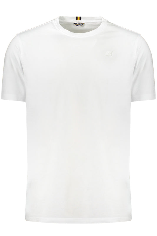 K-Way T-Shirt Maniche Corte Uomo Bianco - mem39