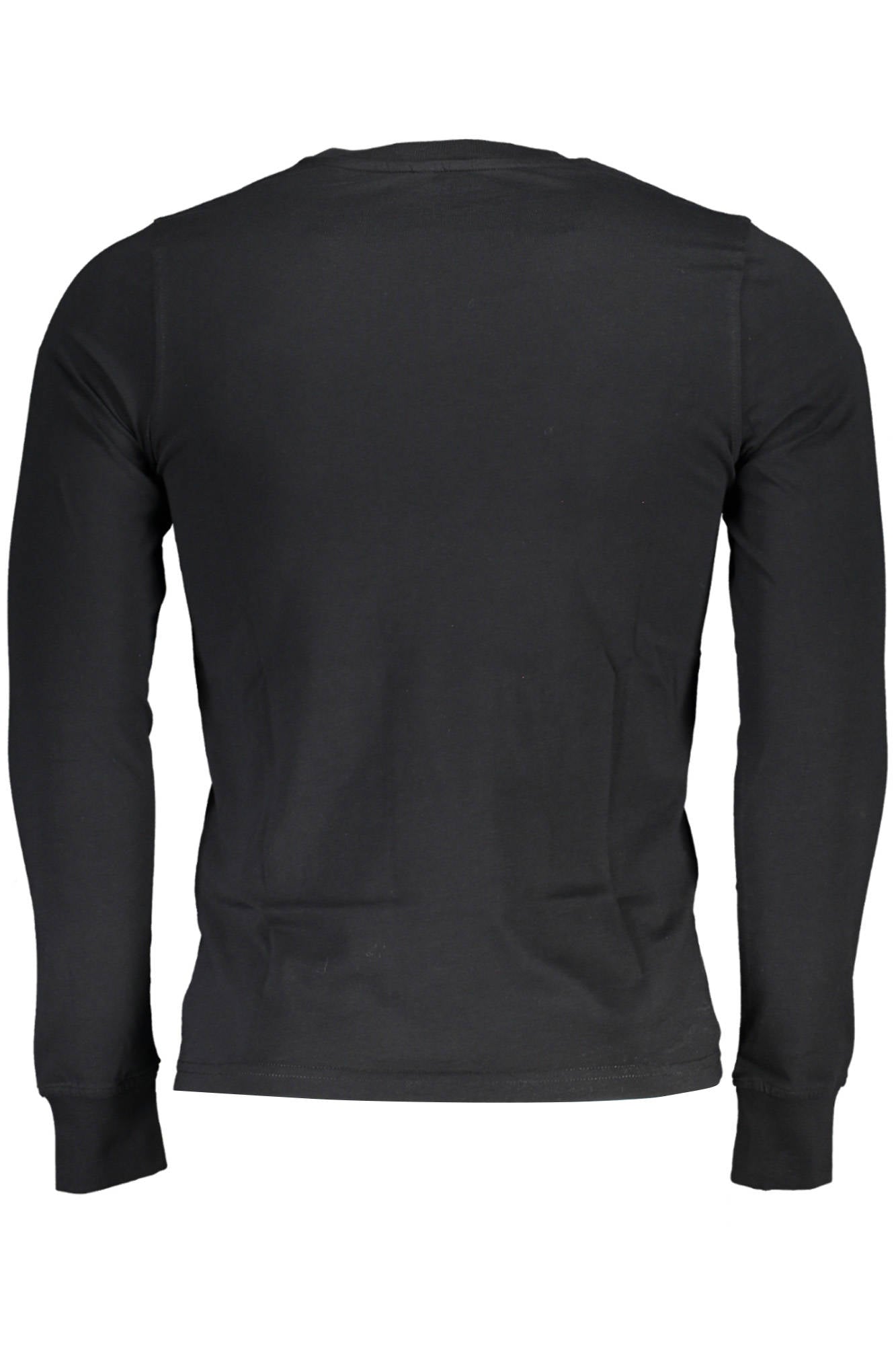 K-Way T-Shirt Maniche Lunghe Uomo Nero - mem39