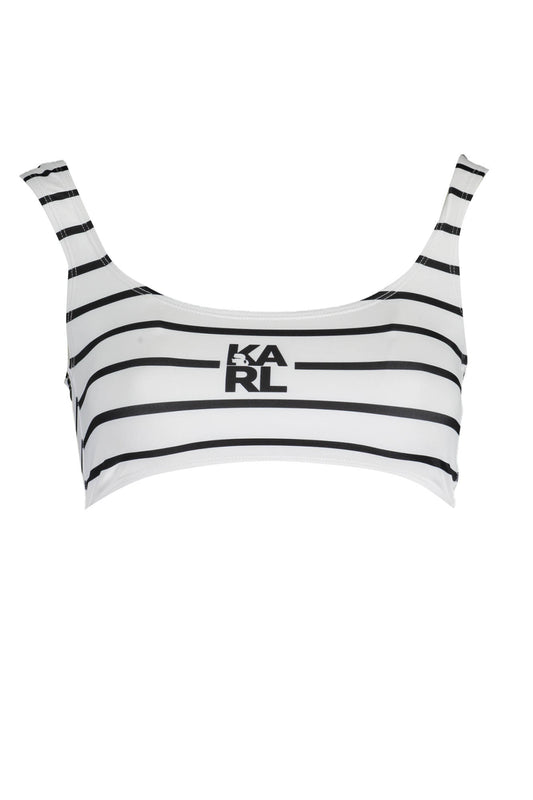 KARL LAGERFELD BEACHWEAR KL22WTP16_BIANCO_WHITE