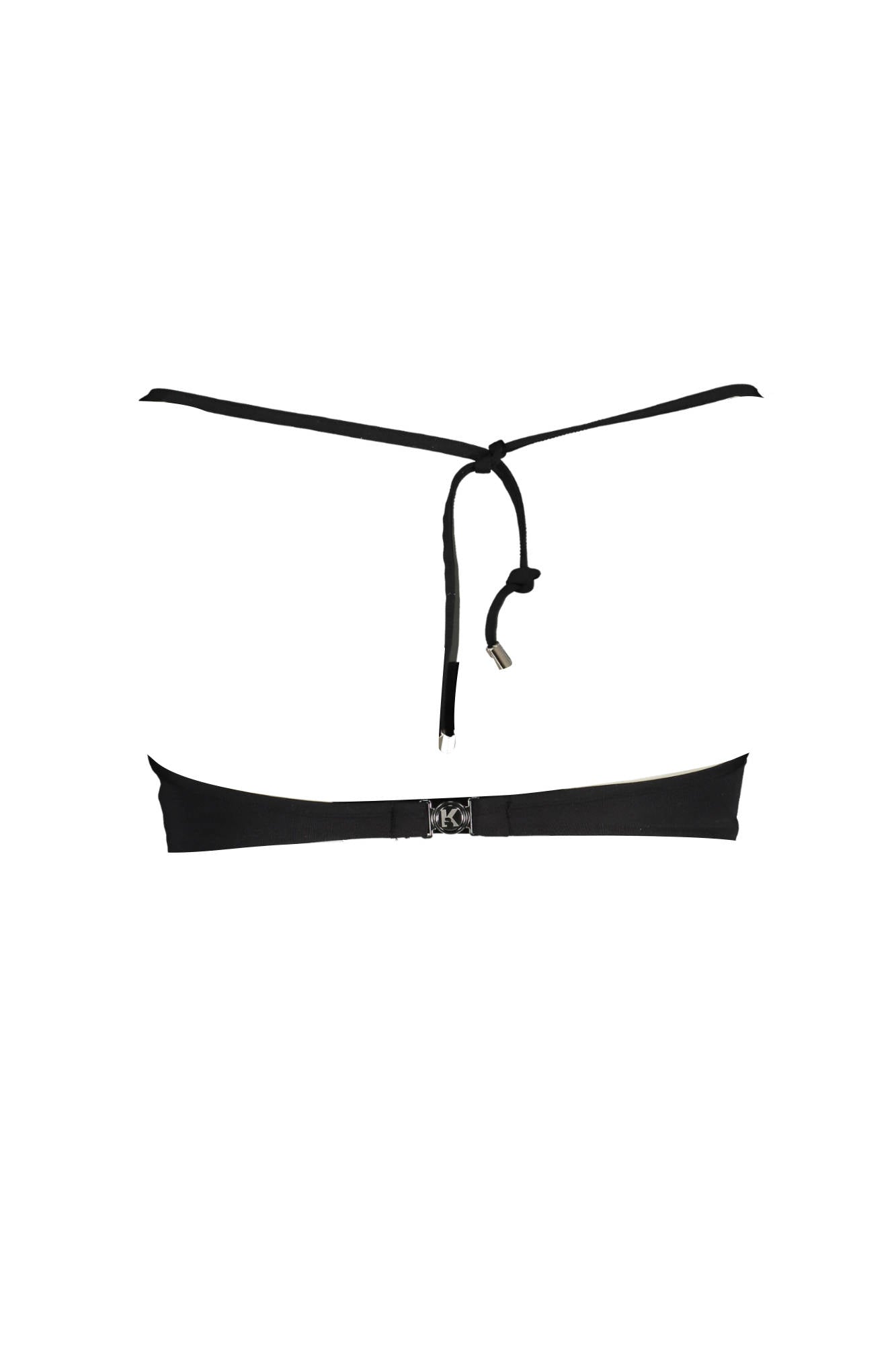 Karl Lagerfeld Beachwear Costume Parte Sopra Donna Nero"" - mem39