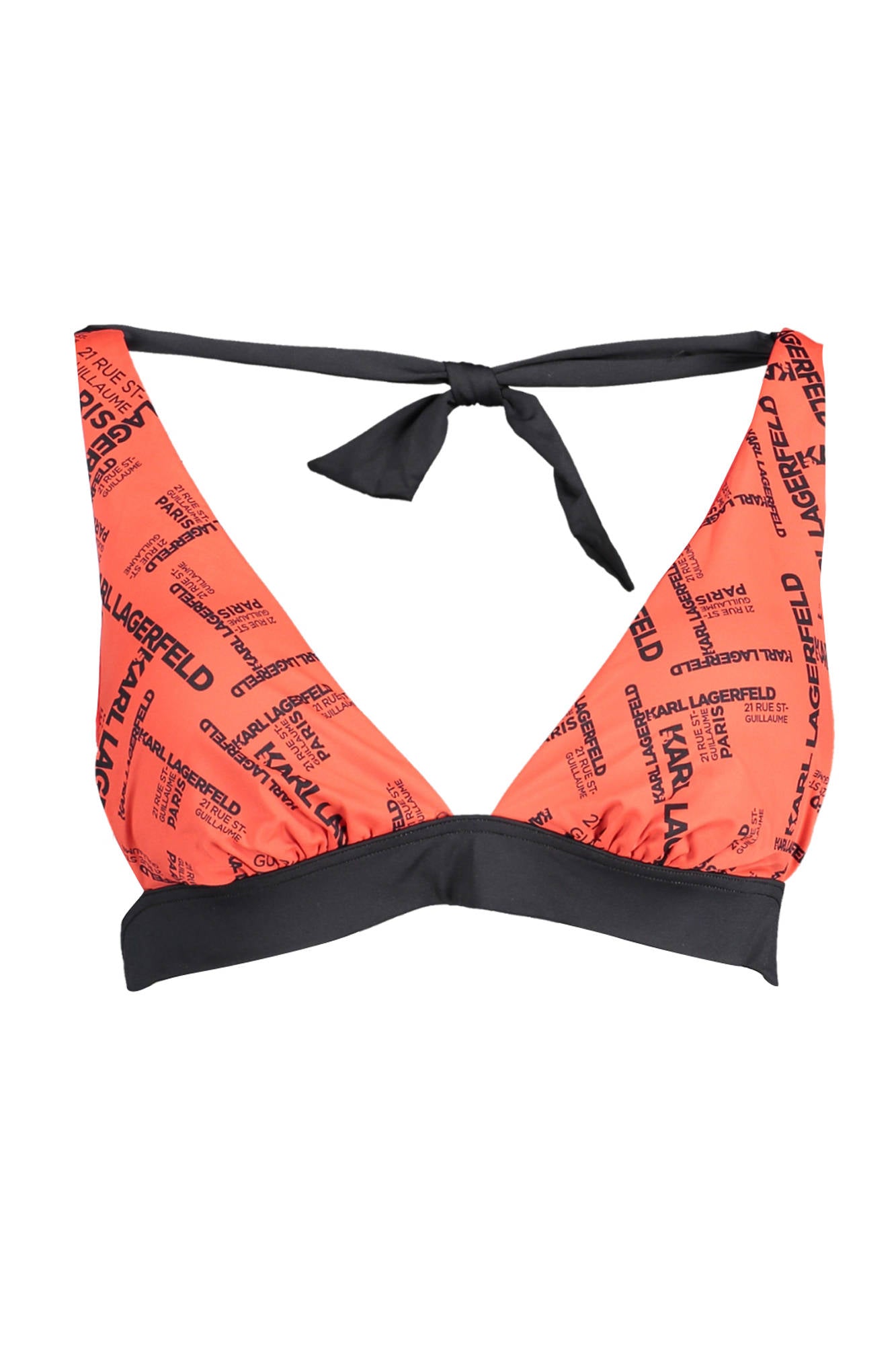 Karl Lagerfeld Beachwear Costume Parte Sopra Donna Rosso"" - mem39