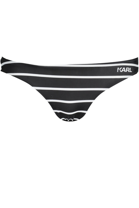 Karl Lagerfeld Beachwear Costume Parte Sotto Donna Nero"" - mem39