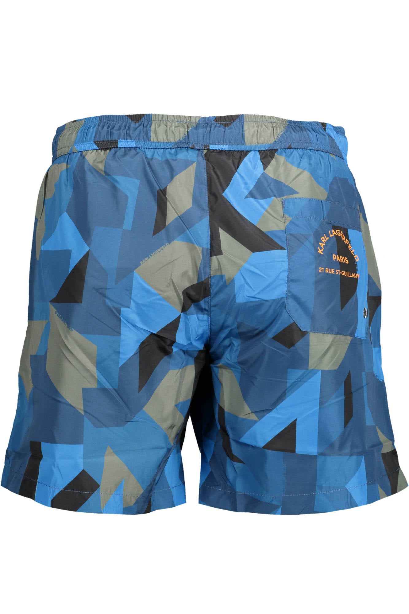 Karl Lagerfeld Beachwear Costume Parte Sotto Uomo Blu - mem39