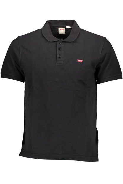 Levi'S Polo Maniche Corte Uomo Nero - mem39