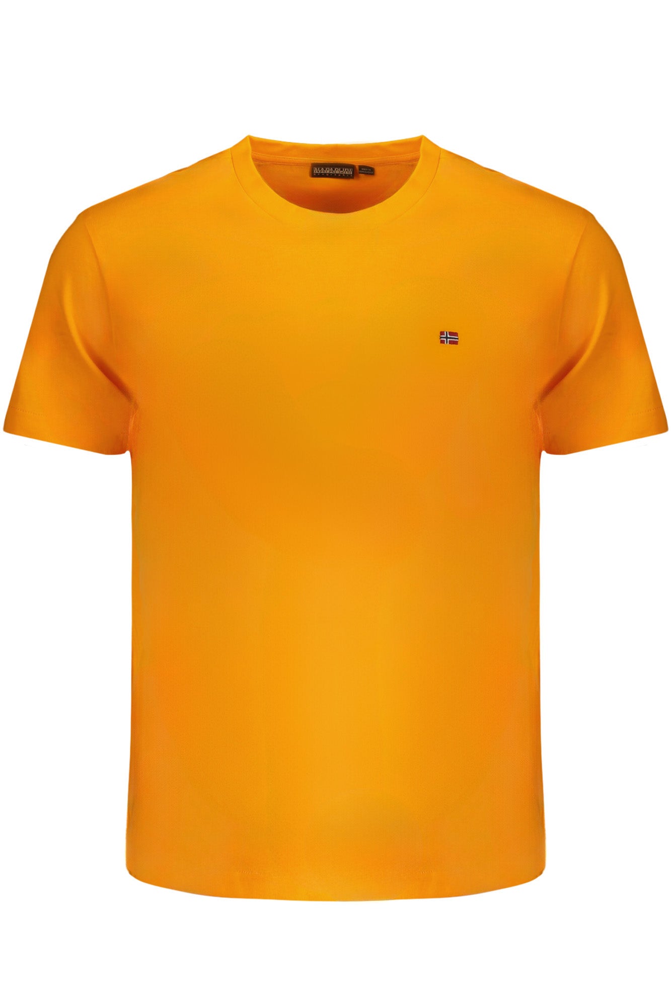 Napapijri T-Shirt Maniche Corte Uomo Arancio - mem39