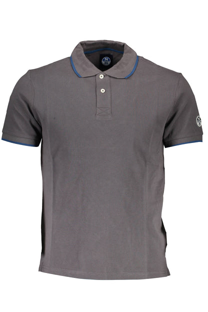 North Sails Polo Maniche Corte Uomo Grigio