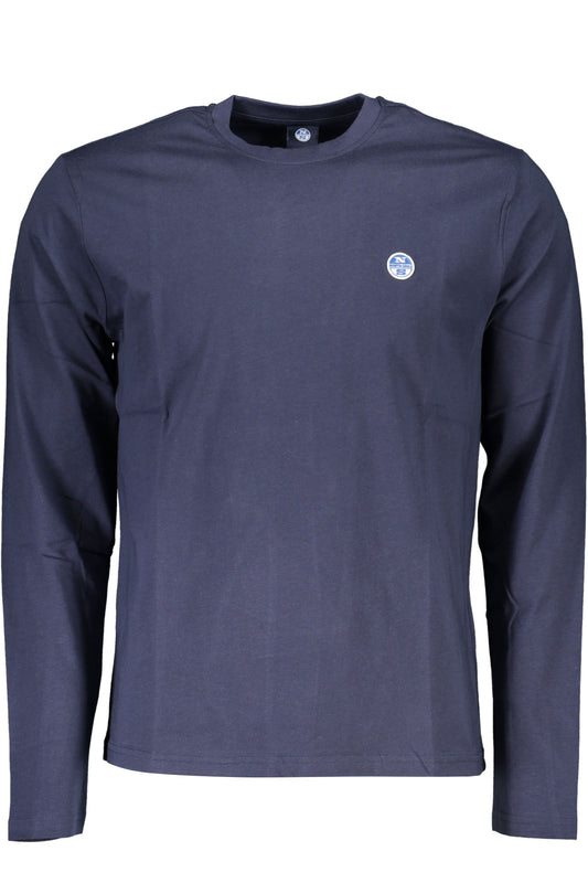 North Sails T-Shirt Maniche Lunghe Uomo Blu