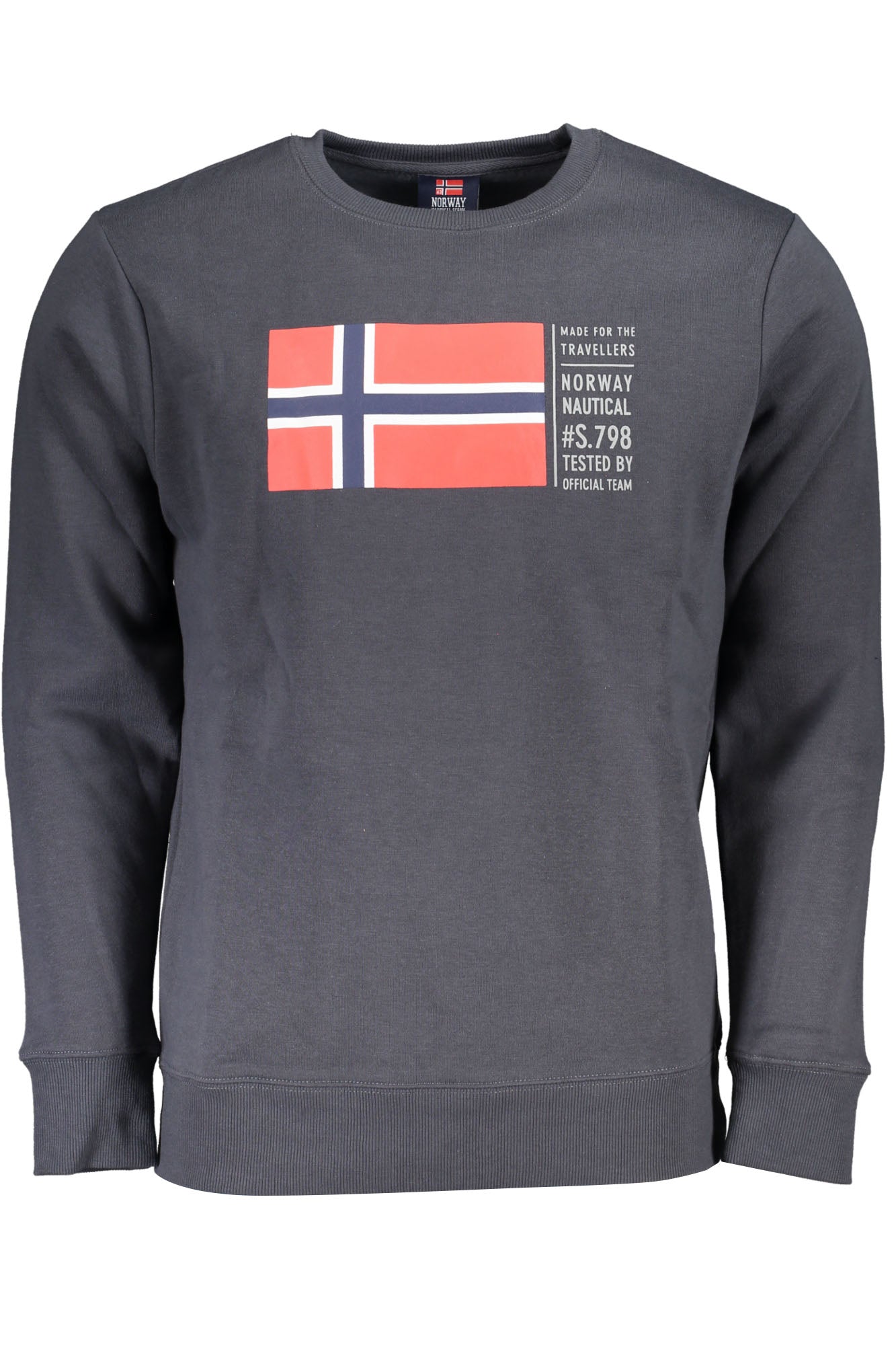 Norway 1963 Felpa Senza Zip Uomo Grigio"" - mem39