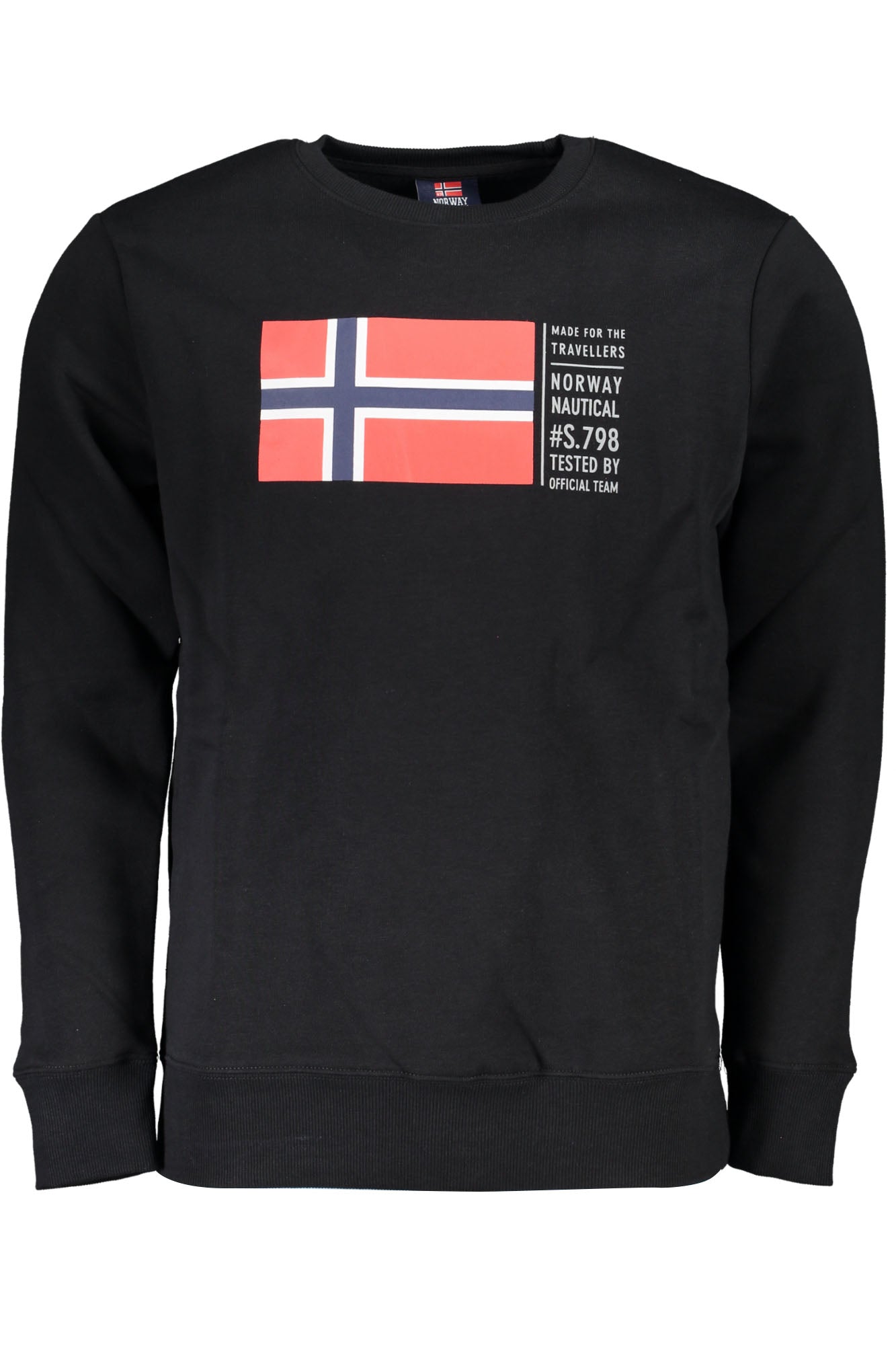 Norway 1963 Felpa Senza Zip Uomo Nero"" - mem39