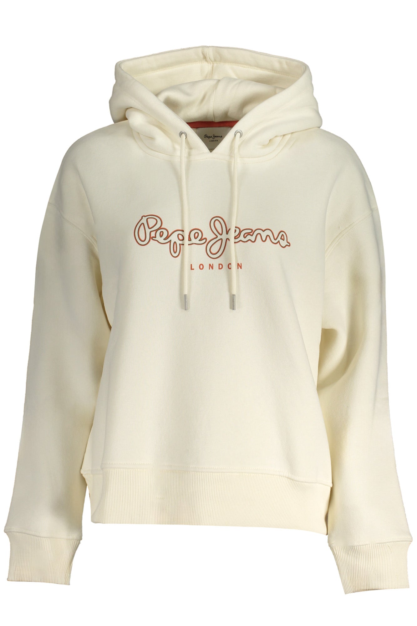 Pepe Jeans Felpa Senza Zip Donna Bianco"" - mem39