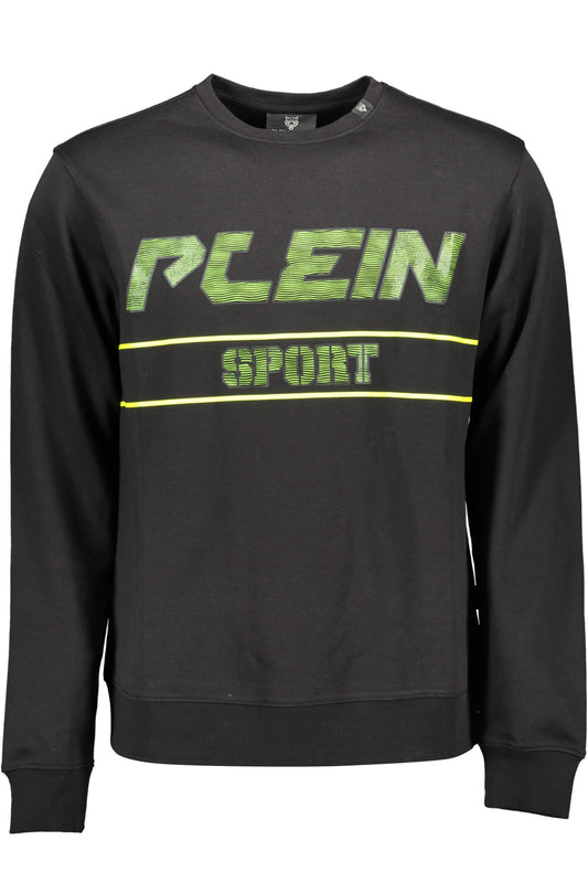 Plein Sport Felpa Senza Zip Uomo Nero"" - mem39