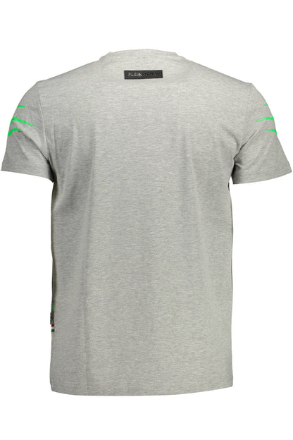 Plein Sport T-Shirt Maniche Corte Uomo Grigio"" - mem39