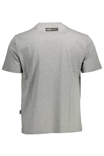 Plein Sport T-Shirt Maniche Corte Uomo Grigio - mem39