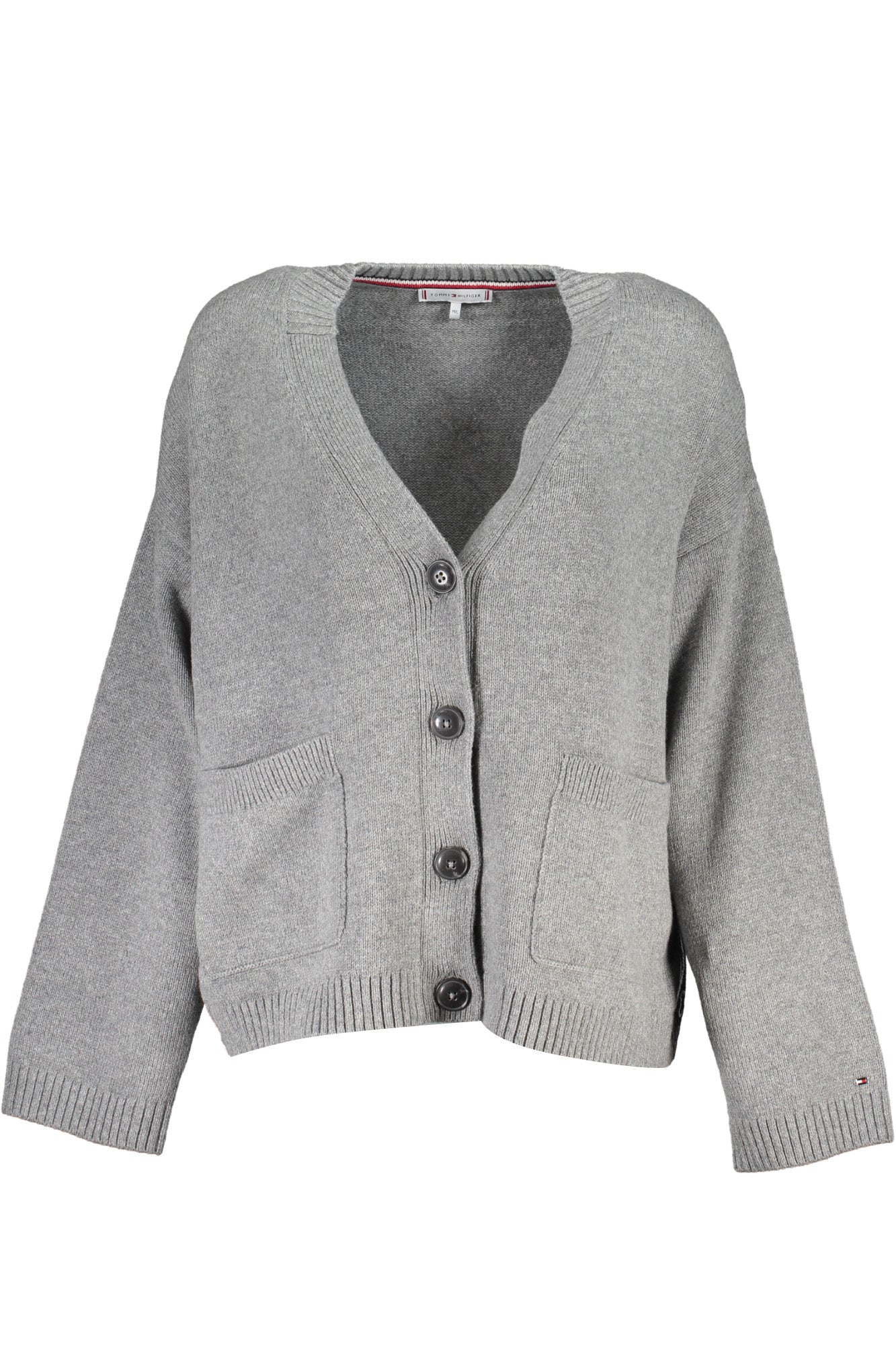 Tommy Hilfiger Cardigan Donna Grigio"" - mem39