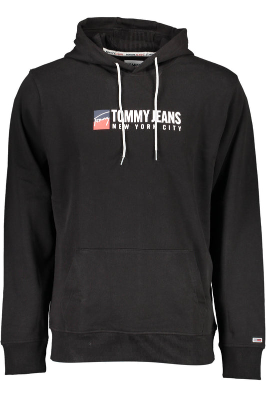 Tommy Hilfiger Felpa Senza Zip Uomo Nero - mem39