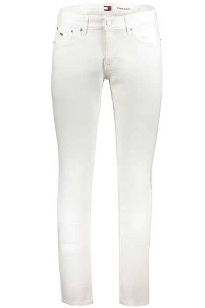 Tommy Hilfiger Jeans Denim Uomo Bianco"" - mem39