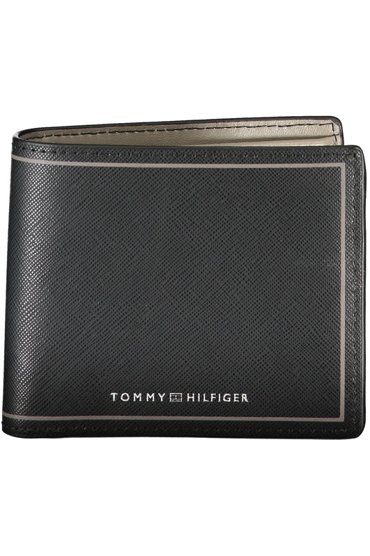 Tommy Hilfiger Portafoglio Uomo Nero - mem39