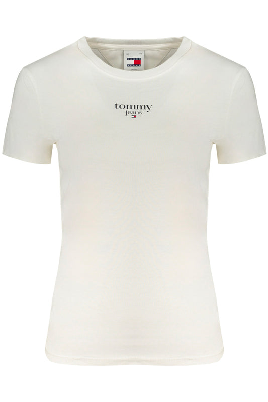 Tommy Hilfiger T-Shirt Maniche Corte Donna Bianco"" - mem39