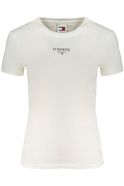 Tommy Hilfiger T-Shirt Maniche Corte Donna Bianco"" - mem39