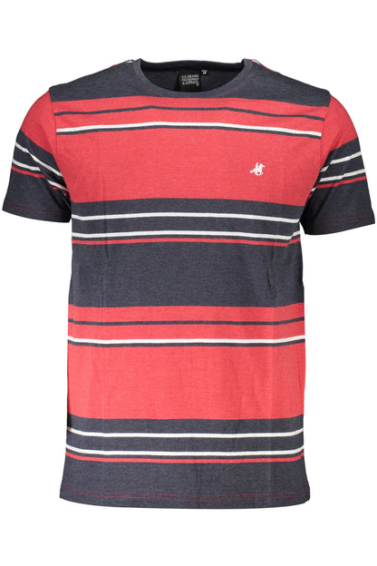 U.S. Grand Polo T-Shirt Maniche Corte Uomo Rosso"" - mem39