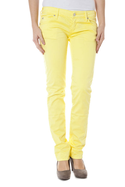 Zuelements Pantalone Donna Giallo"" - mem39